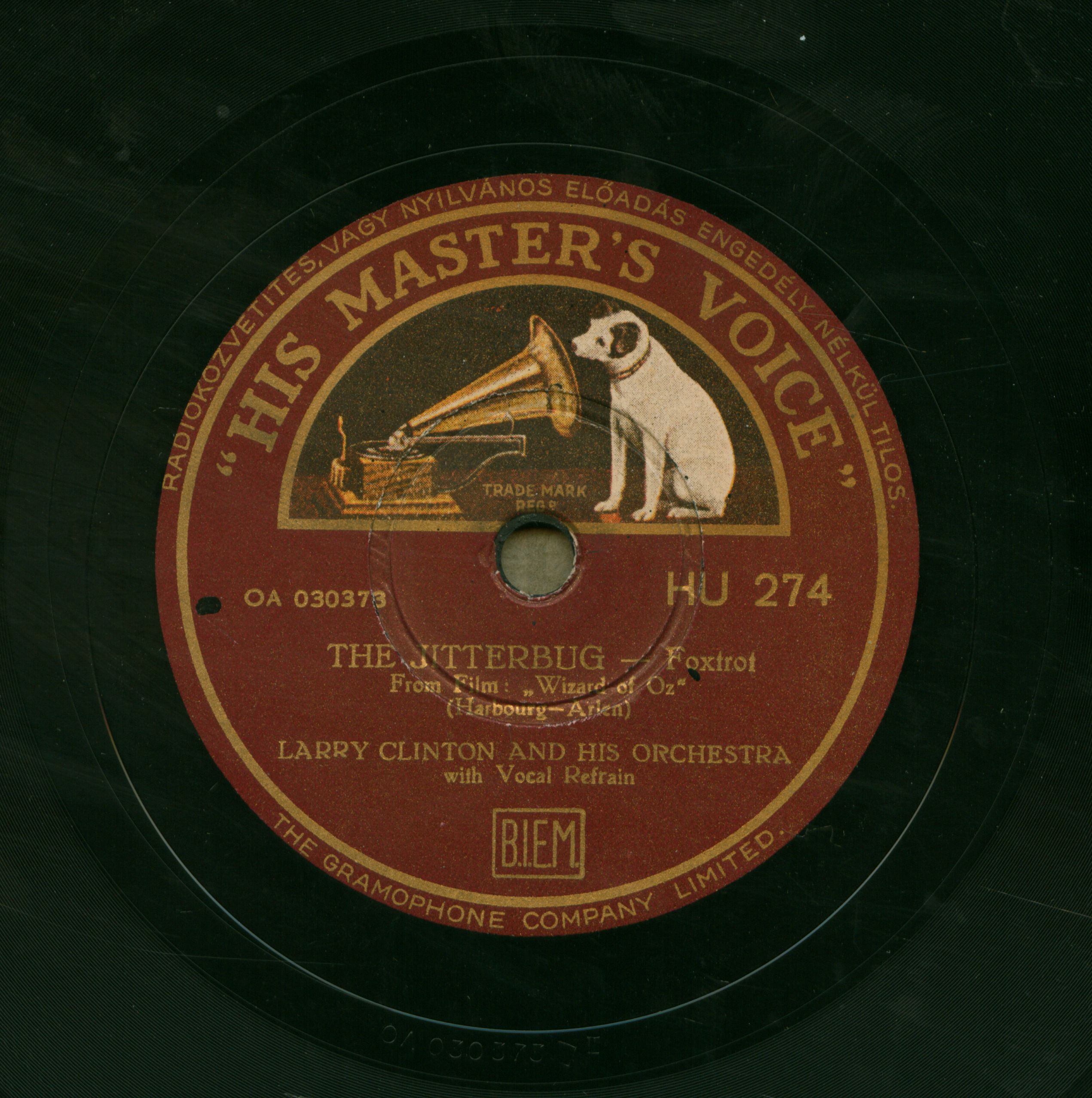 The jitterbug-Foxtrot From Film:"Wizzard of Oz"